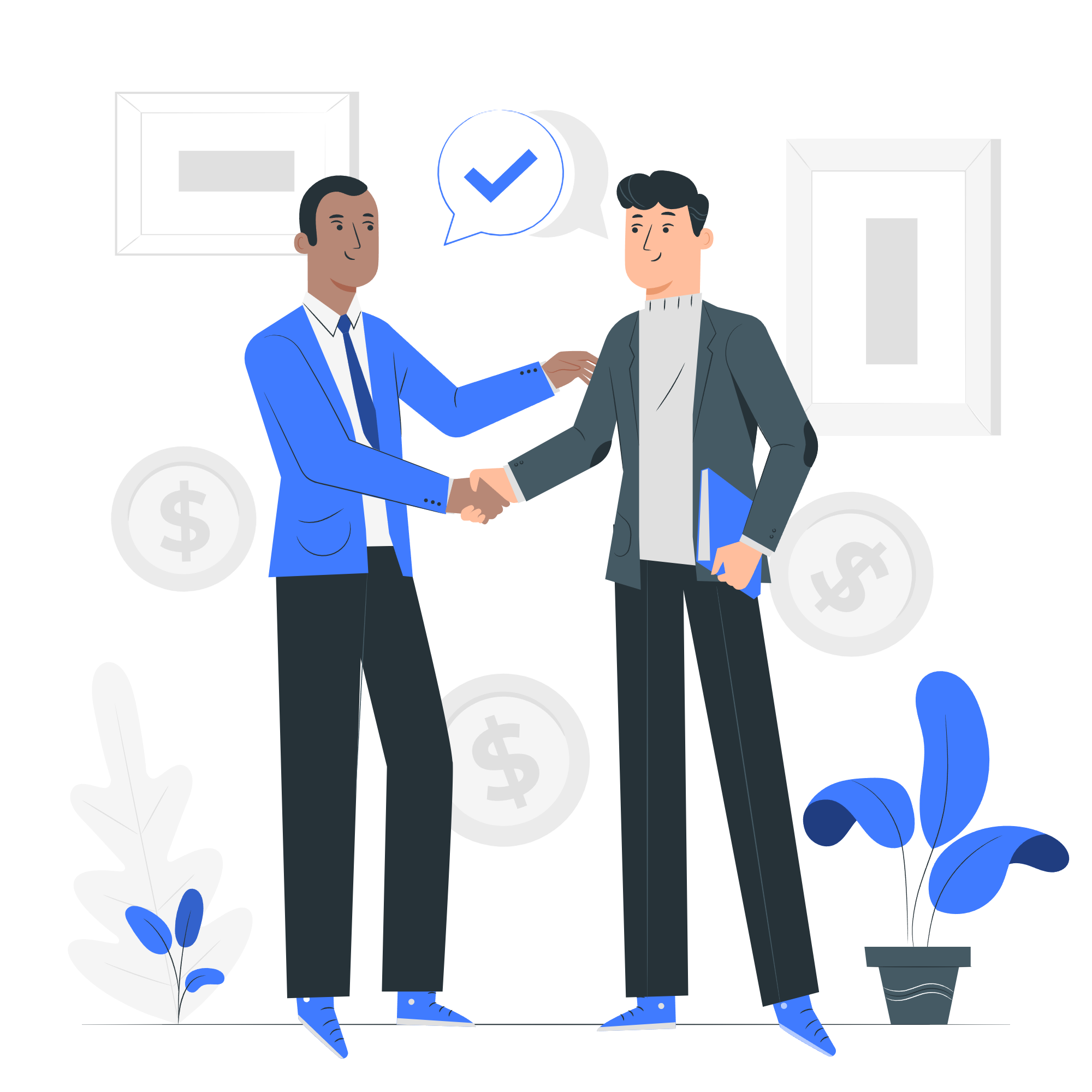 Financial education illustration